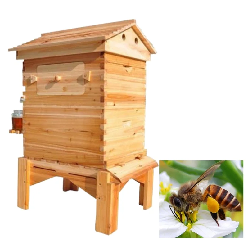New Design Automatic Beehive For Beekeeping With Competitive Pricing And Gear Mechanism