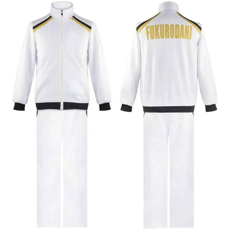 2025 22 Anime Jersey Kotaro Bokuto Cosplay Trajes FUKURODANI High School Haikyu Uniforme Akaashi Keiji Jaqueta de vôlei