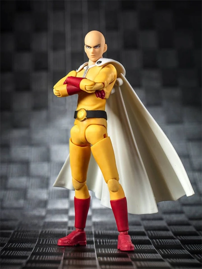 【In Stock】Dasin Model GT Saitama Bald Cloak Warrior Action Model Figure