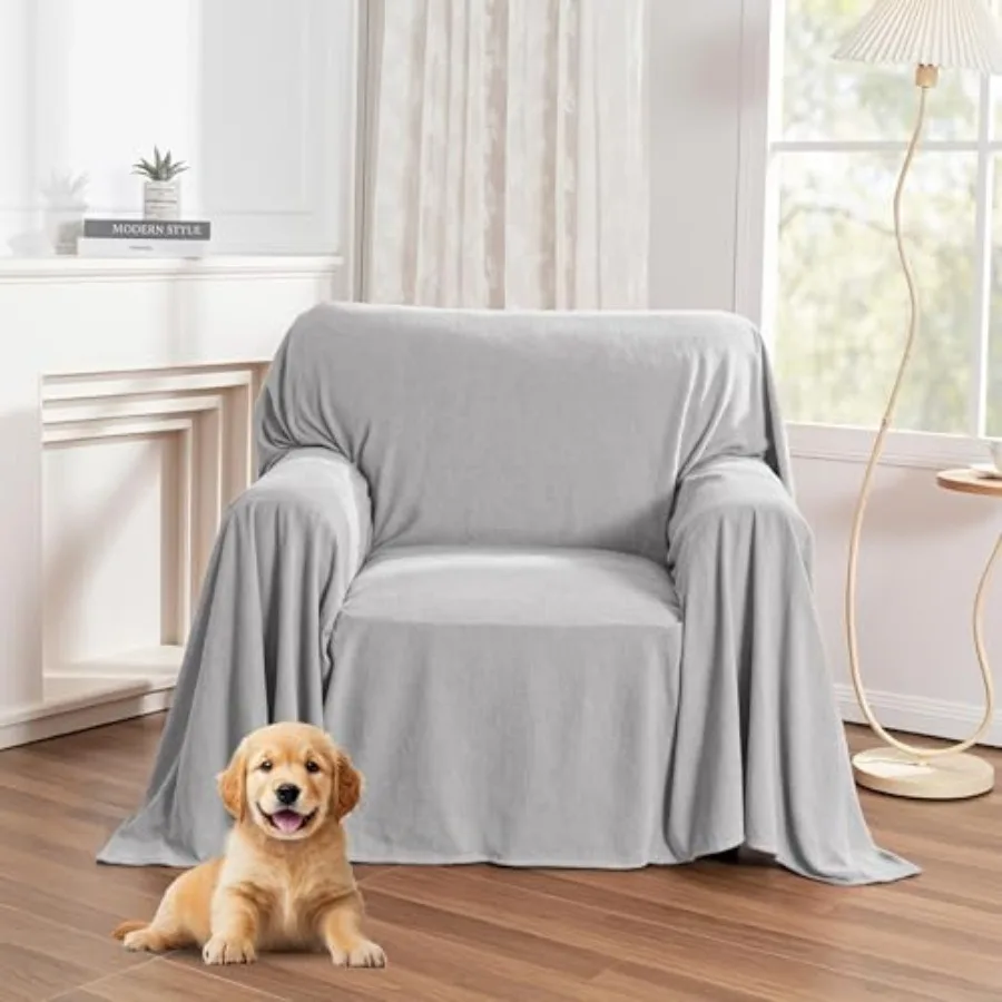 

Armchair Couch Cover for Sofa, Couch Covers for Dogs Washable Blanket Modern Sofa Slipcovers, Super Soft Sofa Cover for Reclini