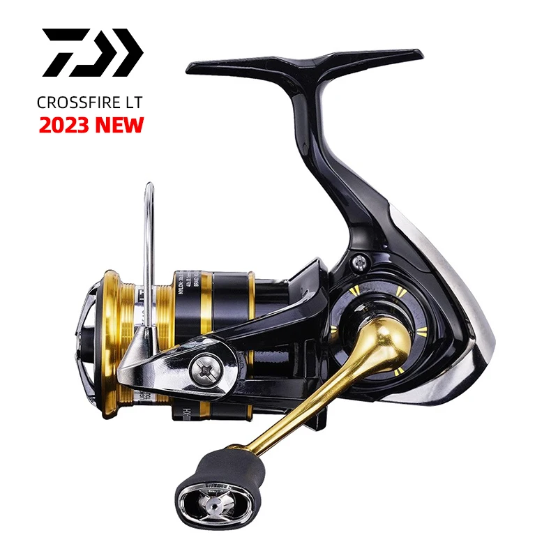 Стандартная спиннинговая рыболовная катушка Daiwa Crossfire LT 1000-6000 Металлический ABS 5-12 кг Drag 2023 Новое поступлени...