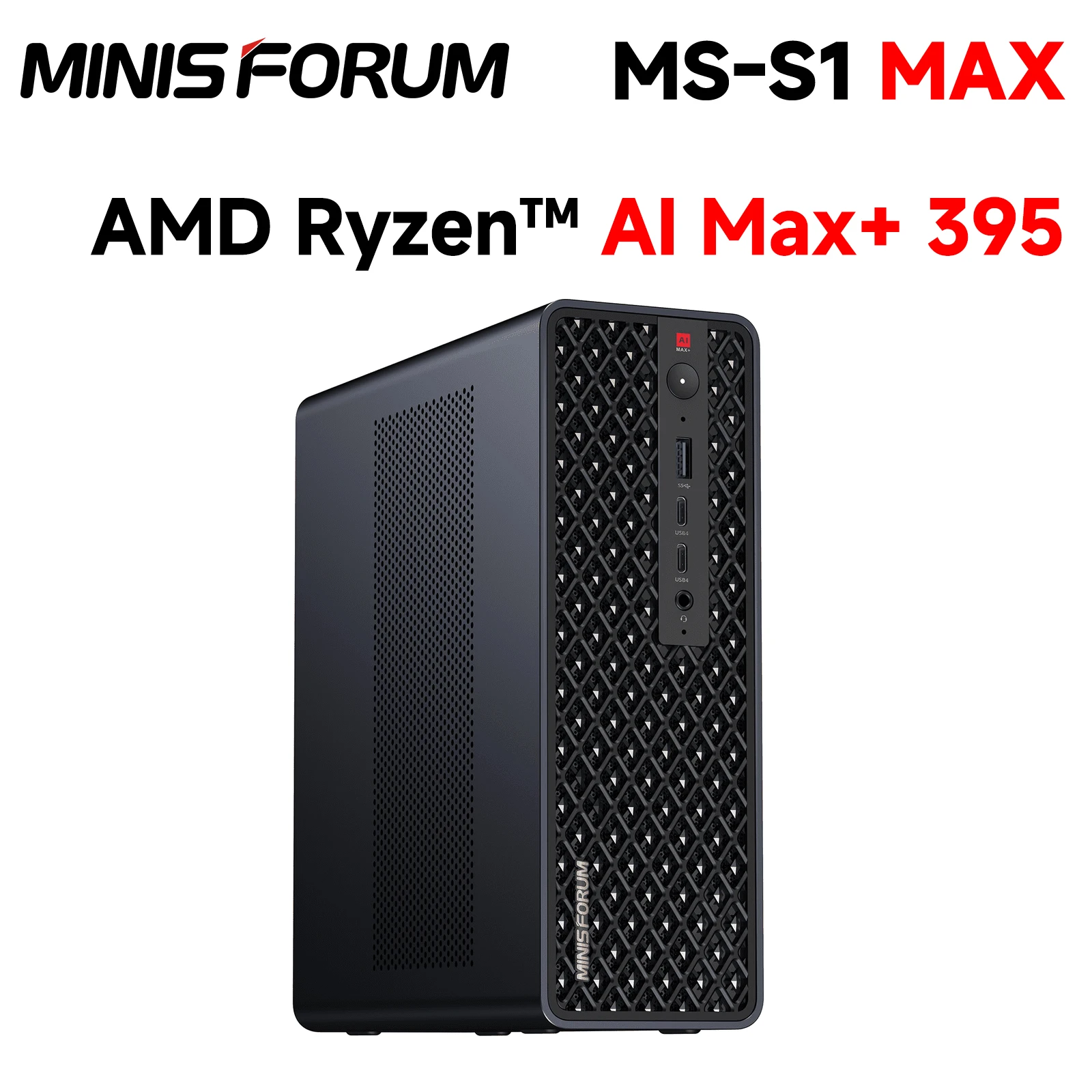 MINISFORUM MS-S1 MAX AMD Ryzen MAX+ 395 AI Mini PC LPDDR5x 128GB