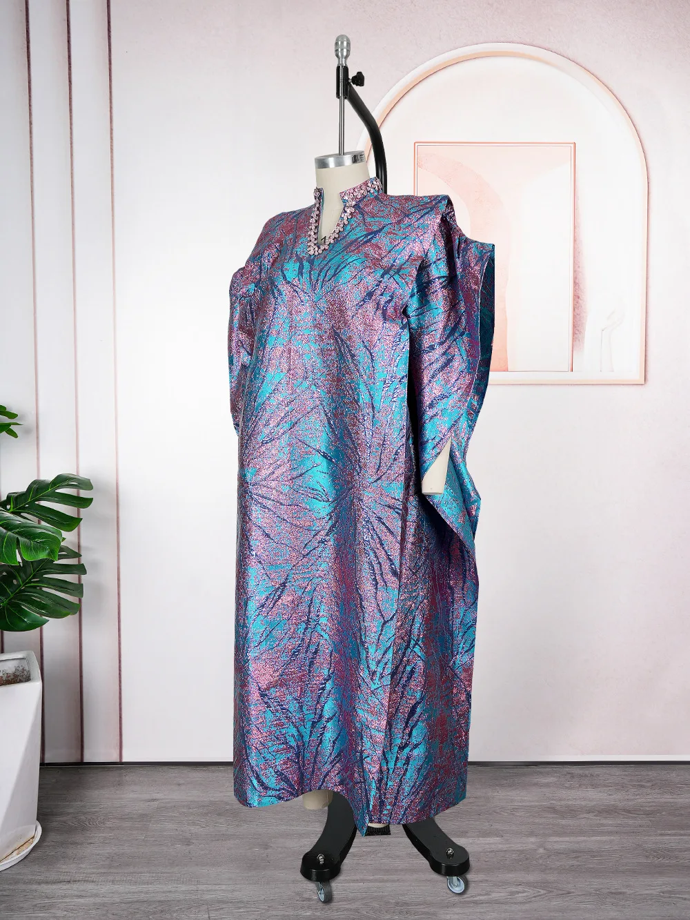 Абая для женщин Дубай Африканское мусульманское модное платье Кафтан Марокканские вечерние платья Парчовый халат бубу Djellaba Femme