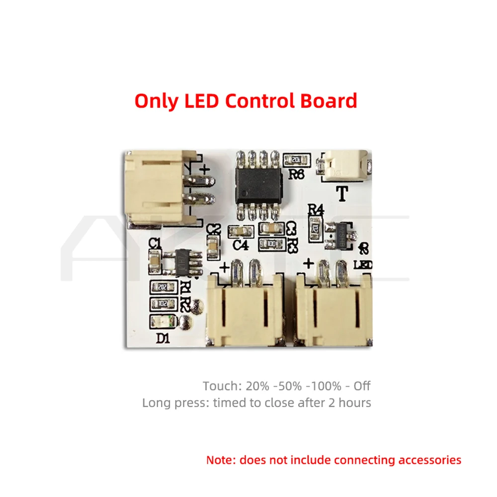 Moderne LED-Schreibtischlampe aus Buchenholz, 3-stufig dimmbar, Touch-Steuerung, USB C, wiederaufladbar, Timer-Off-Steuerplatine für Schlafzimmer, Büro, Heimwerker – Detail 5