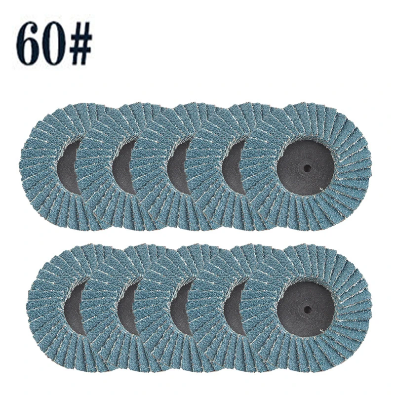 30pcs/pack 2 inches 50mm Torque Sand Disc Polishing Tools Torque Sanding Dish P40 P60 P80