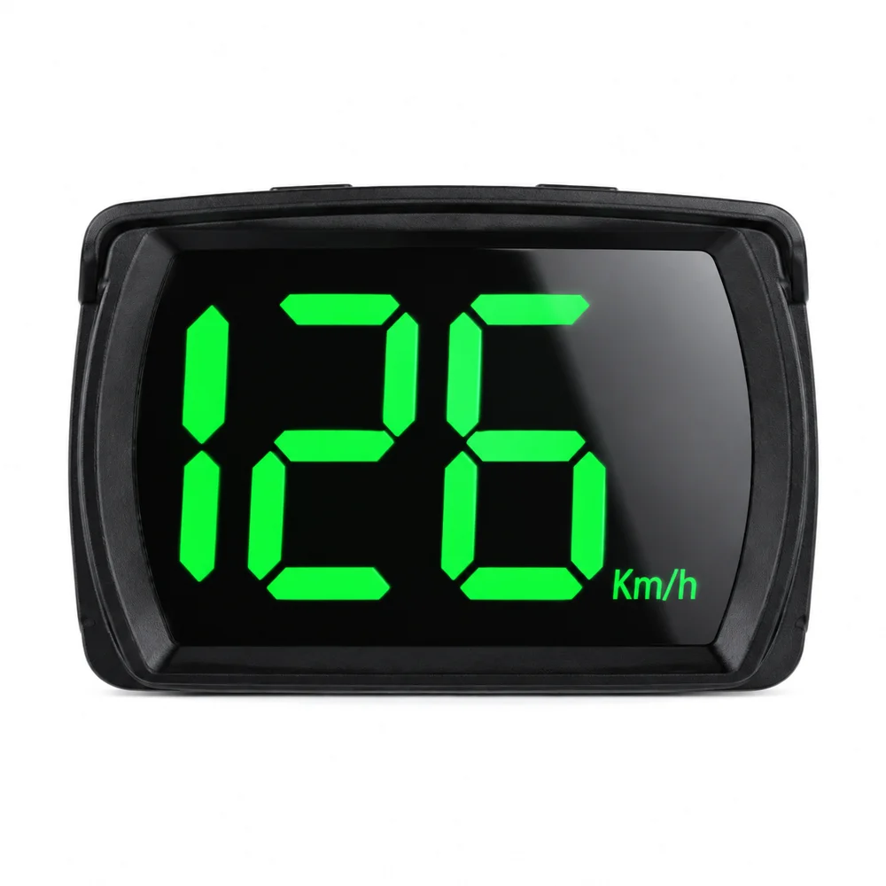 Car GPS HUD Head Up Display Universal Digital Speedometer Projector Km/h Big Font Speed Meter Displayer Auto Electronic Part