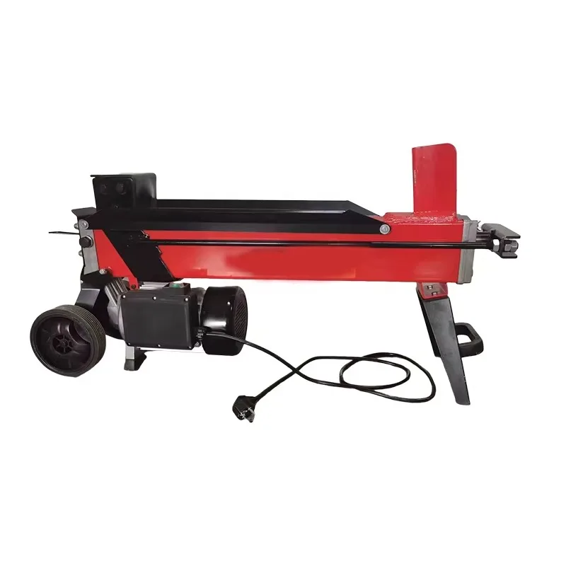 Electric Hydraulic Wood Splitting Machine Small Rural Fully Automatic Wood Splitting Machine Lightweight Wood Breaking Machine