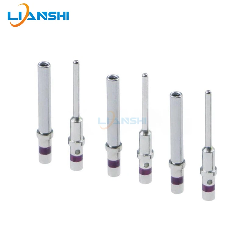 

10pcs 0460-010-20141 Tubular purple ring DTM machine-pressed terminal pin spring 0462-005-20141