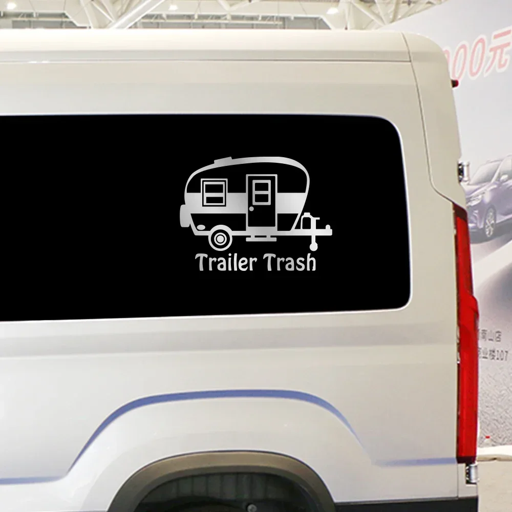 

Car Stickers Graphcis Trailer Trash Outline Decor Decal Vinyl Decoration Van Camper Camping Wraps Cover Auto Tuning Accessories