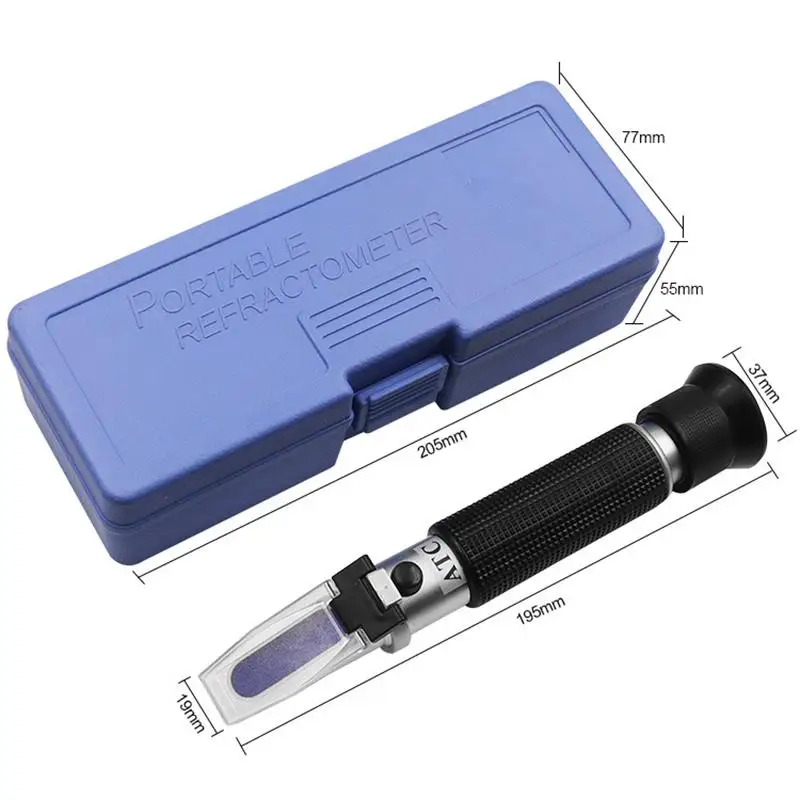 Optical salinity meter mariculture hydrometer meter food and beverage salinity brine salt meter test instrument