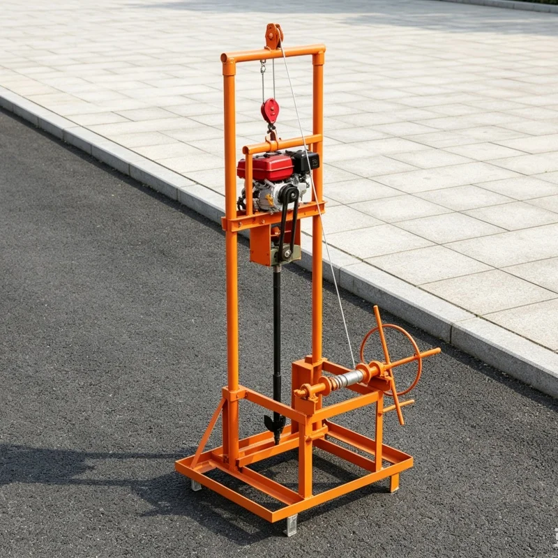 Customized Hot-selling Gantry Water Well Drilling Rig, Drilling Machinery for Domestic Water Supply Wells