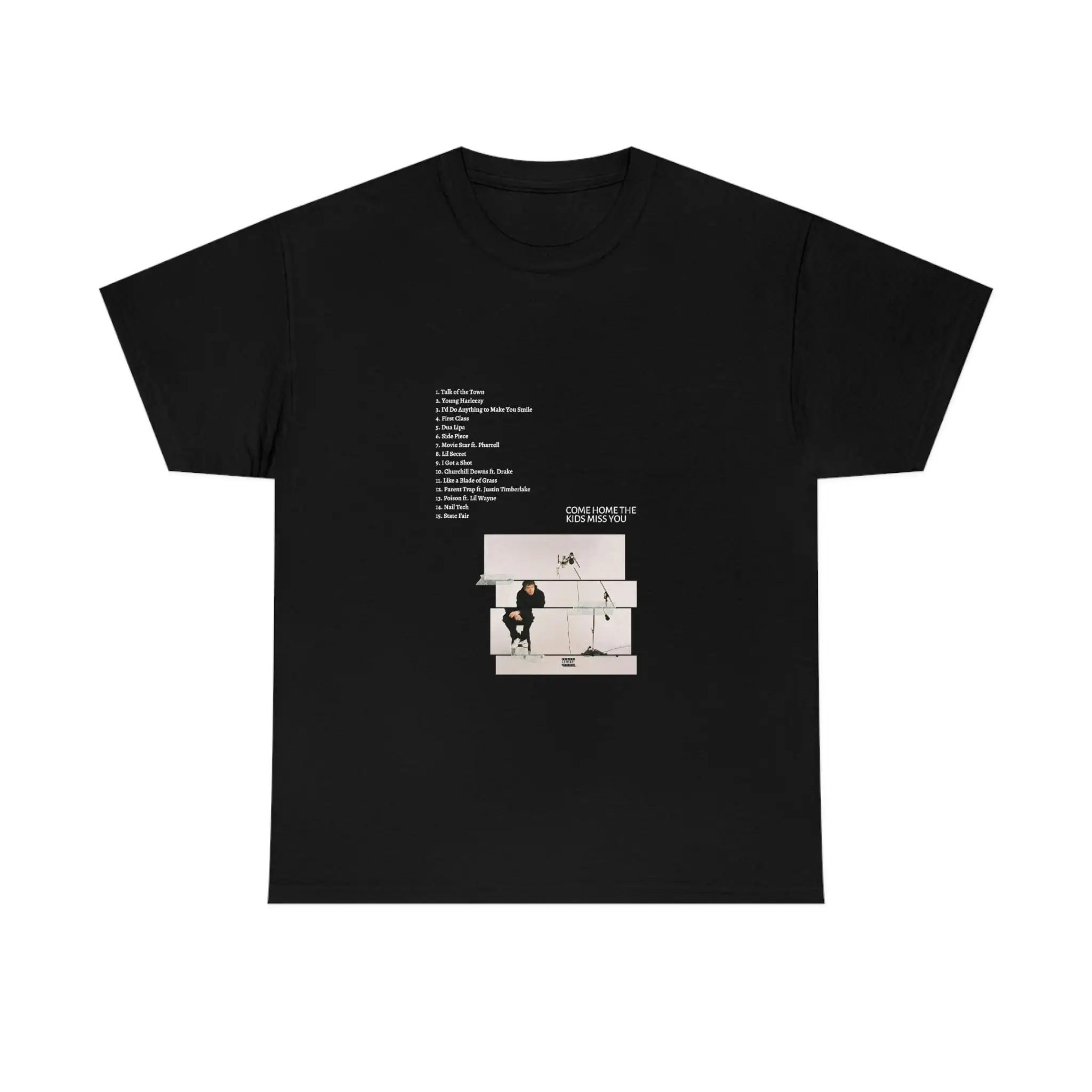 Jack Harlow T-Shirt Grafik T-Shirt Fan Merch übergroß