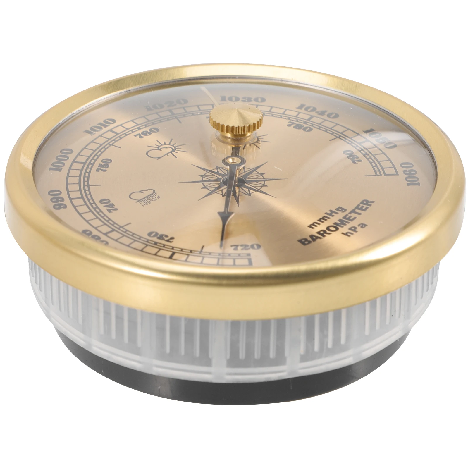

Aneroid Barometer Home Use Wall Mounted Metal Plastic Pressure Gauge Thermometer Hygrometer Dial Type