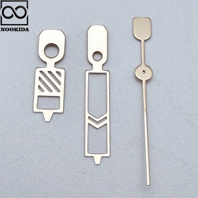 NOOKIDA Watch Hands Watch High Quality Accessories for NH35/NH36/4R/7S Movement  Silver Gold  Rose gold