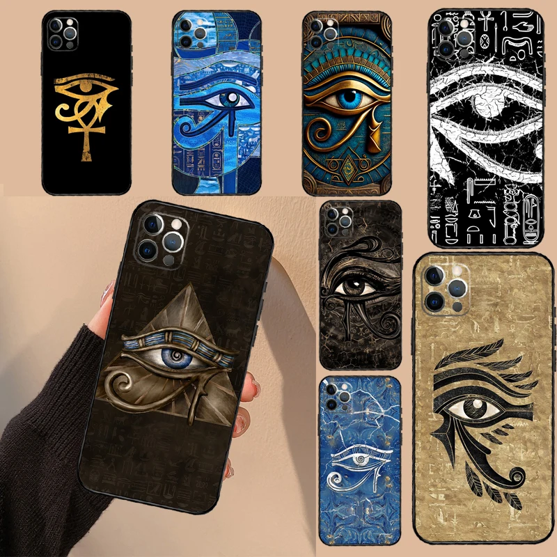 Egyptian Eye of Horus Art Case For Samsung Galaxy A16 A15 A52 A32 A12 A36 A56 A06 A55 A35 A54 A34 A14 A13 A53 A17 A57