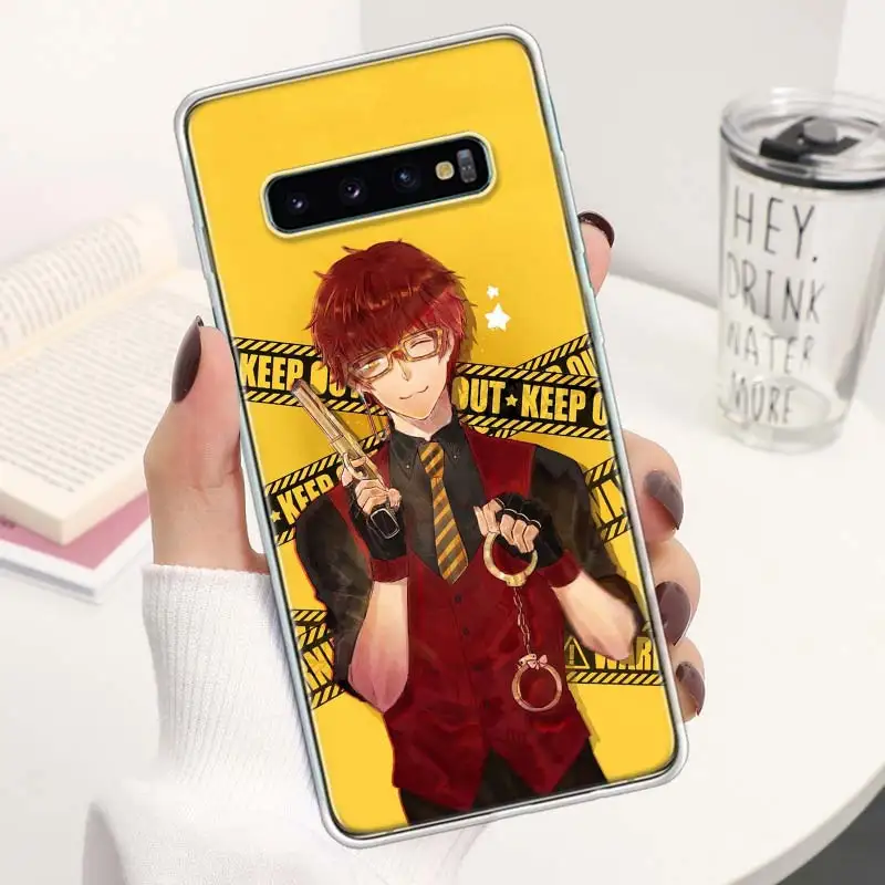 707 Mystic Messenger Phone Case For M12 M21 M30S M31S M32 M51 M52 Note 10 Lite 20 Ultra 9 8 + J4 J6 Plus J8 Soft Cover Coque