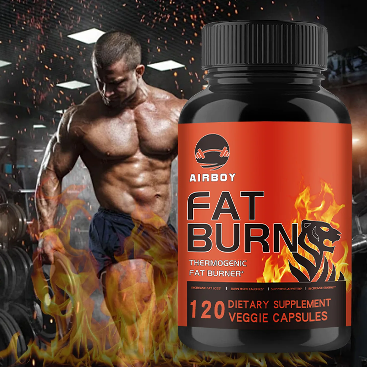 Burn-XT Fat Burner - Burn Calories, Suppress Appetite, Detoxify, Promote Digestive Health