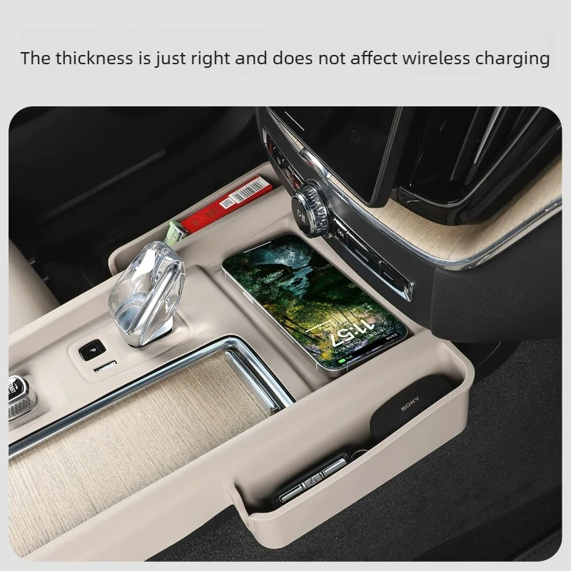 Car Decoration Central Control Gear Silicone Protective Pad Interior Modification Utility Accessories Tools For Volvo XC60 2026