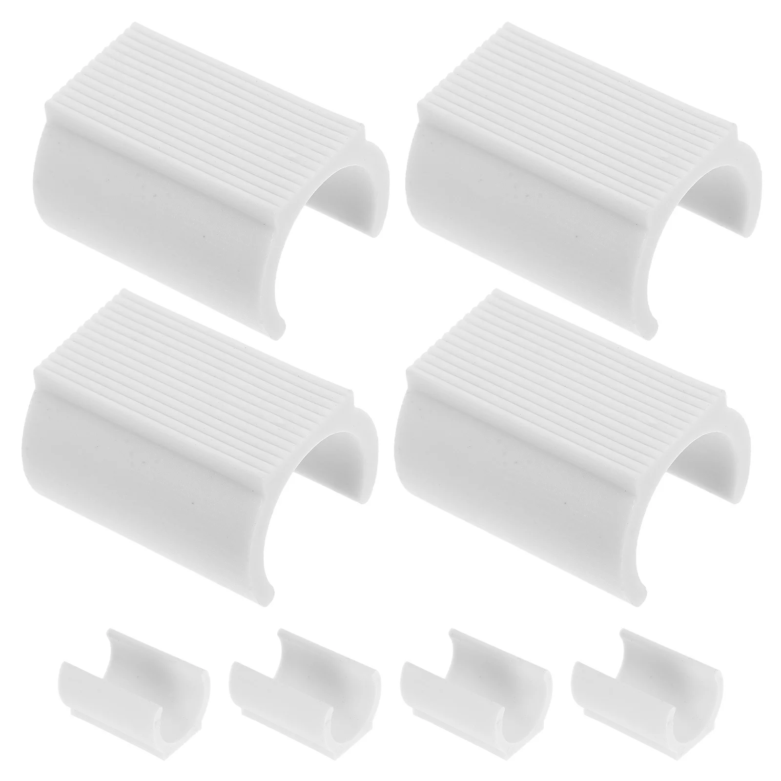 8 قطعة U على شكل كرسي الساق حافظات الأرضية المضادة للانزلاق الأثاث منصات بلاط الخشب الصلب البراز يغطي القدم ينزلق صامت