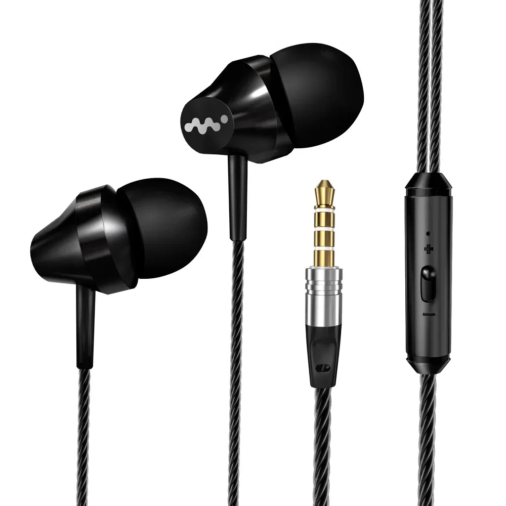 M8 Heavy Bass In Ear Auricular Música Auriculares con micrófono Qulity Earbud Fone De Ouvido para iPhone Mp3 PC
