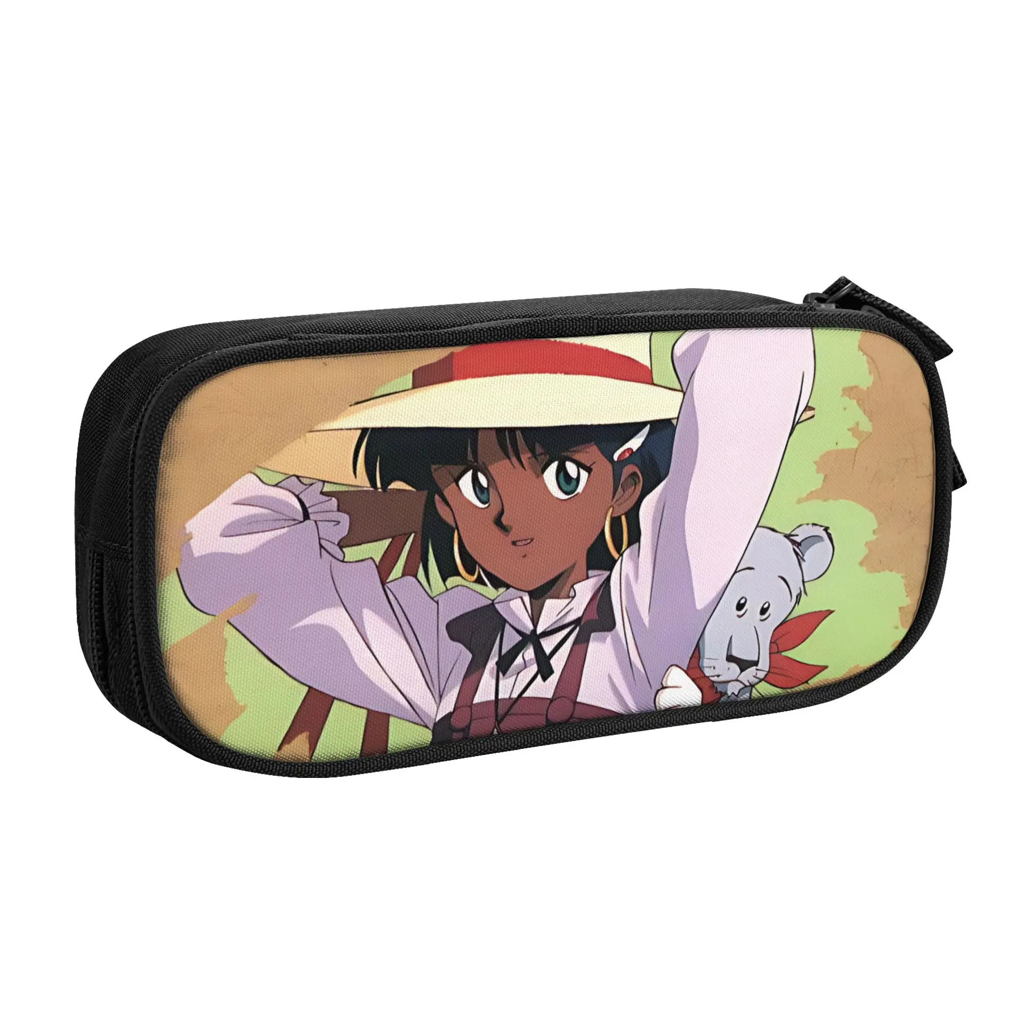 estojo-de-lapis-em-formato-de-chapeu-para-estudantes-presente-caixa-de-canetas-bolsa-de-lapis-nadia-o-segredo-da-Agua-azul-material-de-papelaria-bolsa-porta-canetas