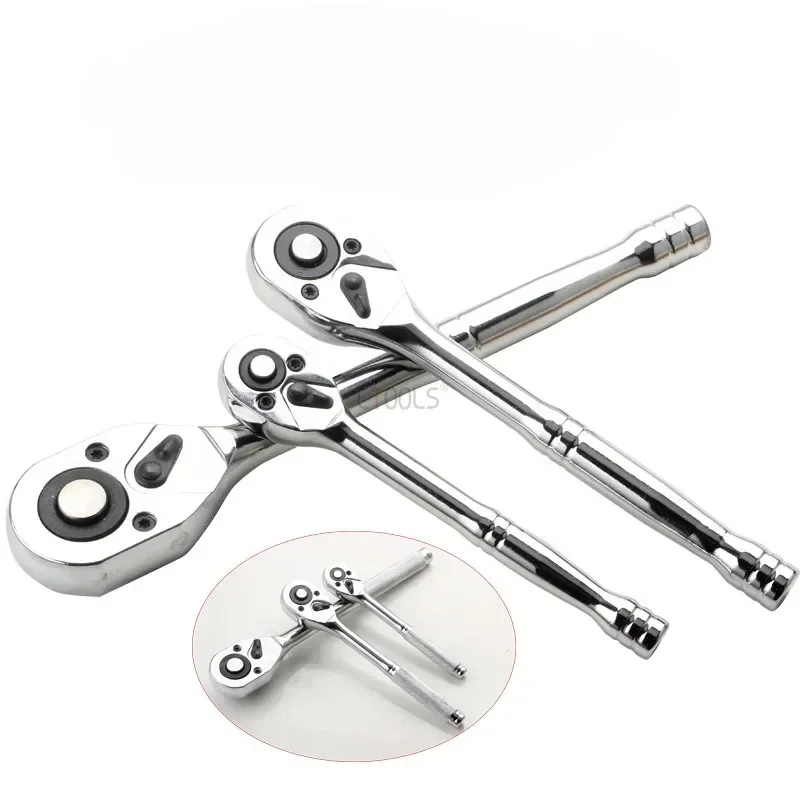 Reversible High Torque Ratchet Wrench Release Adjustable Multifunctional Wrench Socket for Automotive Maintenance Manual Tools