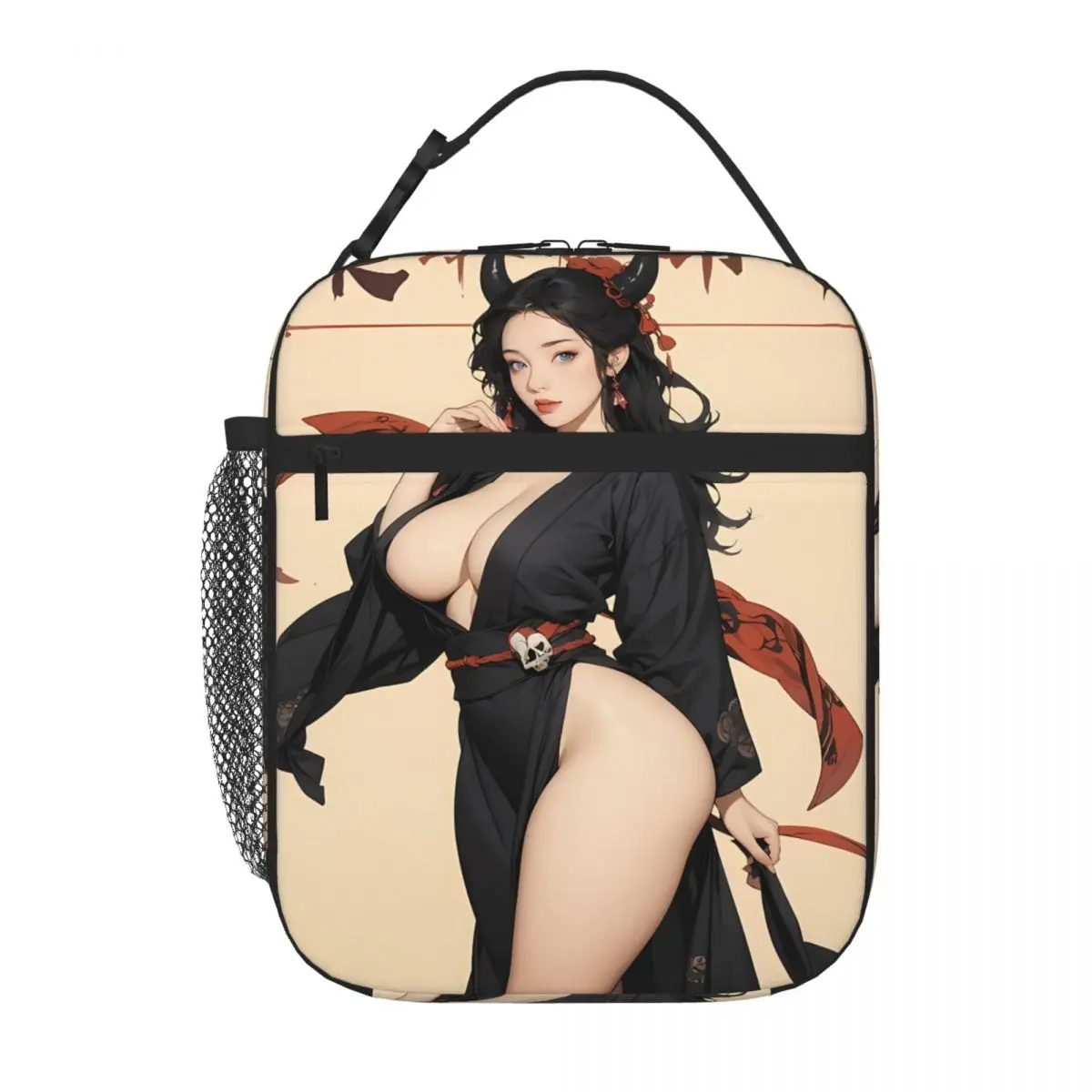 Bestselling Succubus Embossed Large Lunch Bag Outdoor Barbecue Insulated Snack Tote