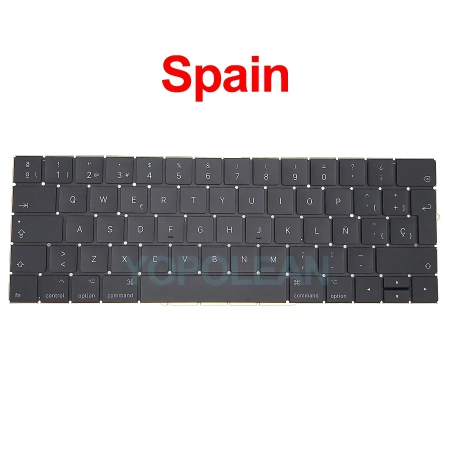 New US UK Spanish French Korean Keyboard For Macbook Pro Retina 13