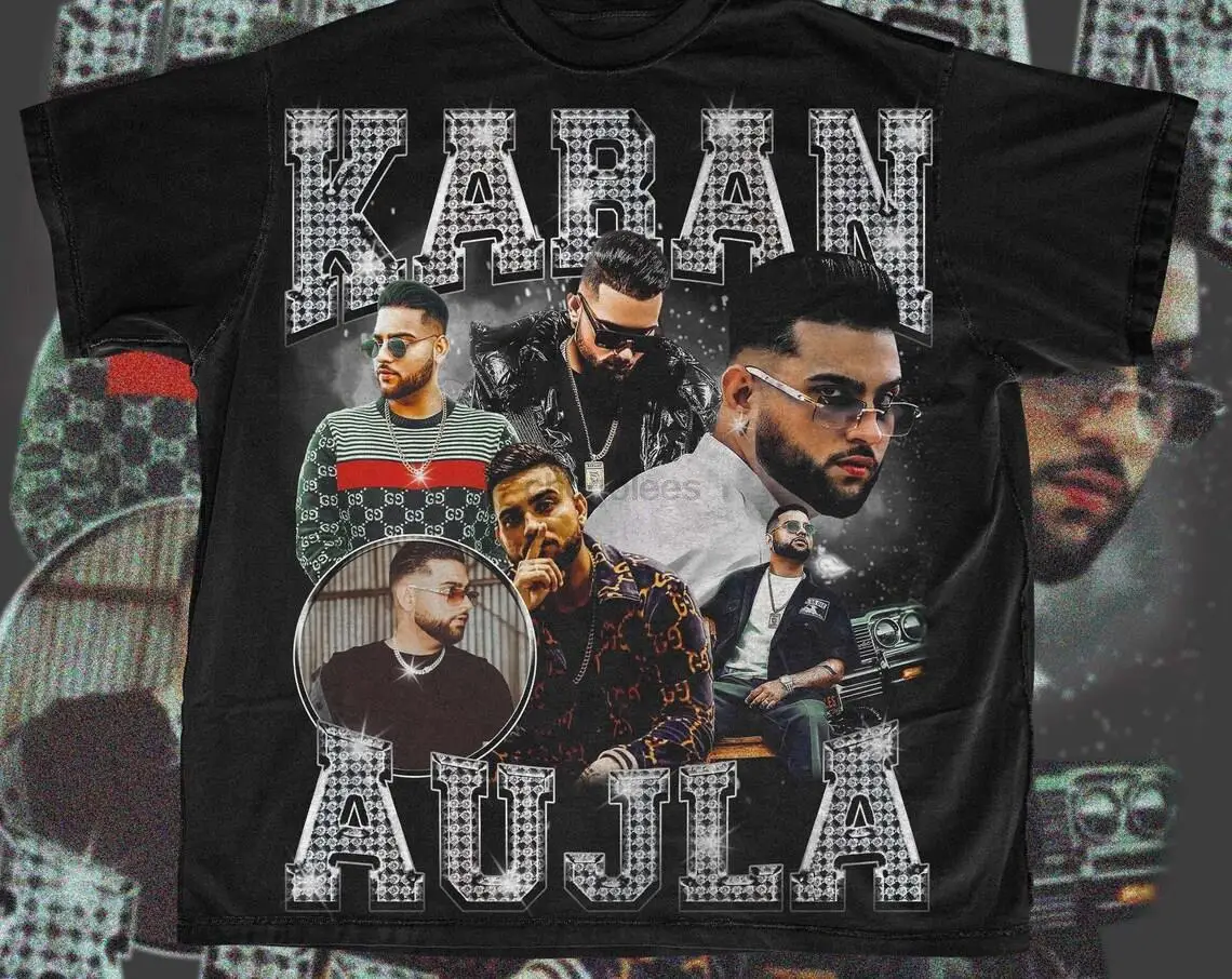 Karan Aujla shirt Karan Aujla vintage t-shirt Punjabi shirt Indian shirt Desi clothing bollywood shirt desi gift punjabi singer