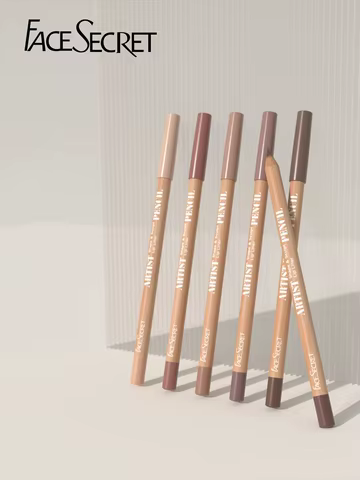 Face Secret Artist Shape Sculpt Lip Liner Pencil Set, Weightless Precise Liner with Super Soft Blendable Texture Matte Soft
