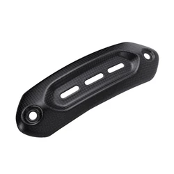 Real Carbon Fiber Motorcycle Accessories Exhaust Cover Protector Heatshield For DUCATI Hypermotard 950 939 821 RVE SP