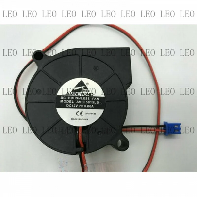MY 1pcs For AV-F5015LS 5CM Turbo Blower 5015 Ultra-quiet Humidifier Fan 12V 0.06A