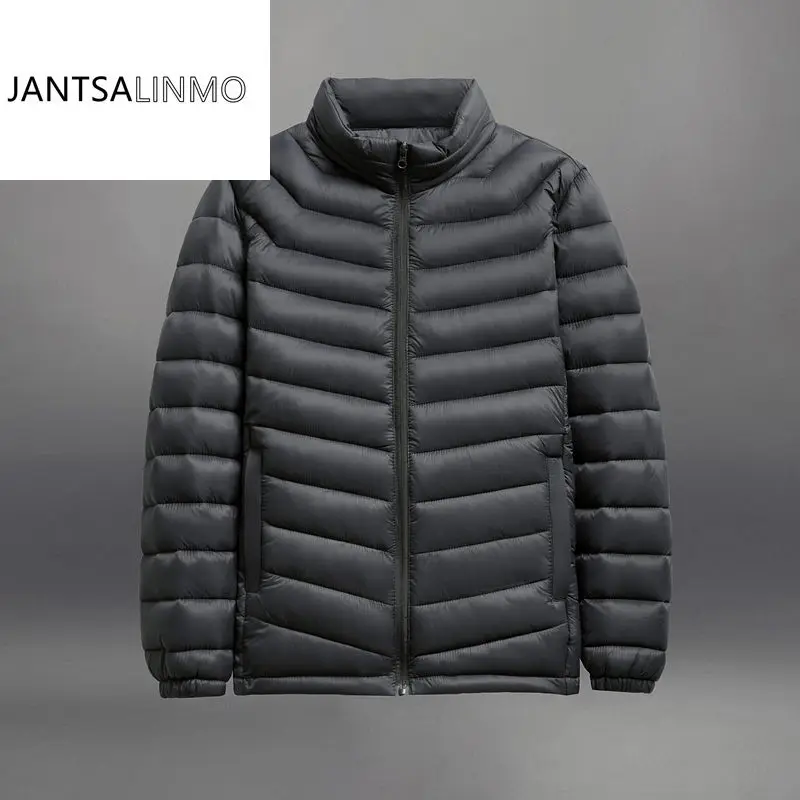 2023 Autumn New Light Luxury Fashion Men Clothing Light Cotton Coat Cotton Jacket Casual Warm Jacket Men Clothing Boutique