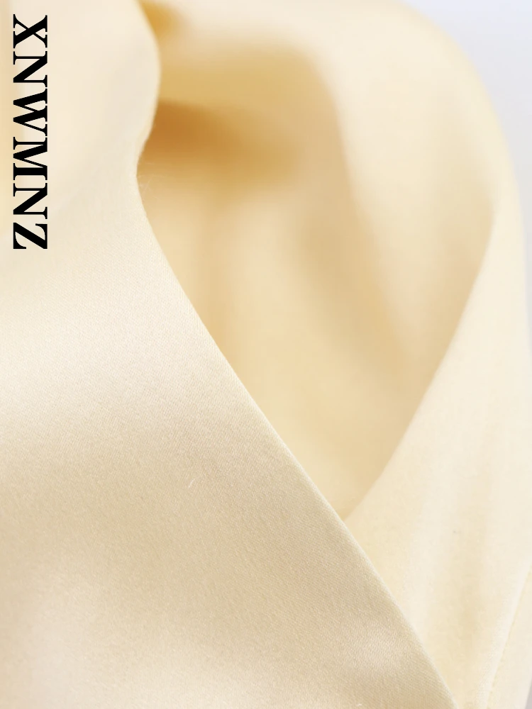 XNWMNZ 2025 夏の新製品女性シンプルな通勤ハイウエストファッション女性服カーキ長ズボンカジュアルボトムス