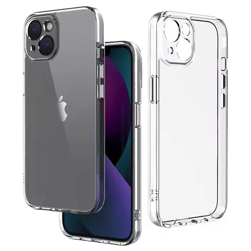 Transparent Shockproof Phone Case for iphone 11 12 13 14 15 Pro Max Mini Protection Clear Cover For iPhone 6 7 8 Plus X XR XS