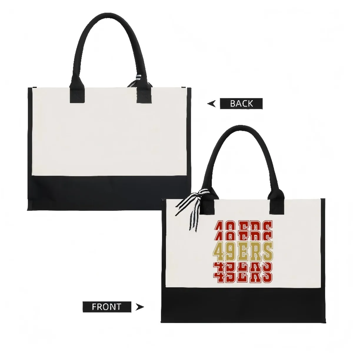 A9 ERS 2026 جديد وصول موضة عملية واسعة قابلة لإعادة الاستخدام حمل حقيبة نمط طباعة 2 لهجة الثقيلة حقيبة كتف كبيرة للجميع