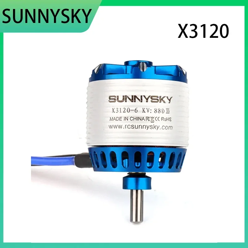 

SUNNYSKY X3120-III 585KV 760KV 880KV 1025KV Brushless Motor for RC Quadcopter Airplanes Fixed Wing Plane