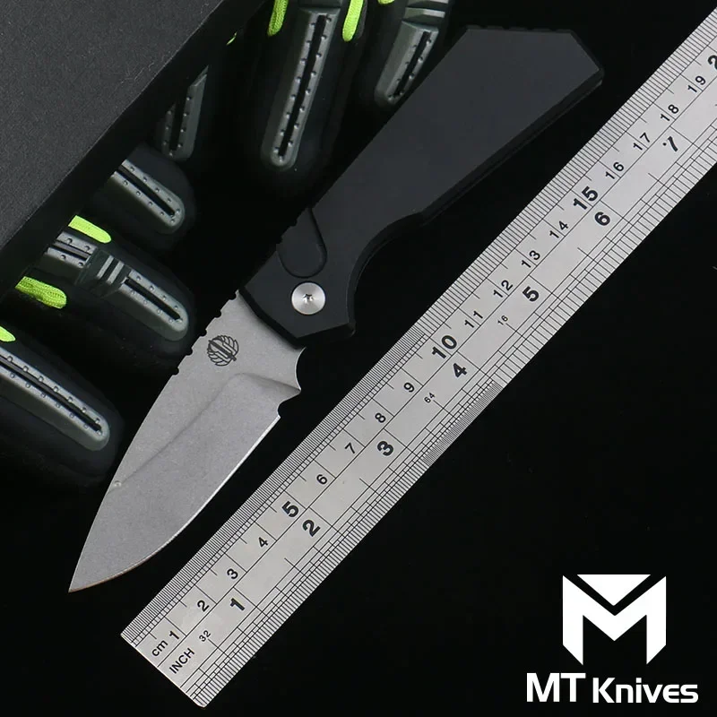 

Strider ProTech PT-A Mark MagnaCut ножи с алюминиевой ручкой для кемпинга, охоты, выживания, EDC, карманный инструмент, складной нож
