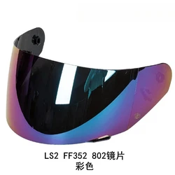 Soczewka do kasku motocyklowego Pełnotwarzowy daszek do kasku motocyklowego odporny na promieniowanie UV do gogli LS2 FF352 FF351 FF369 FF384 Pełnotwarzowy obiektyw do kasku