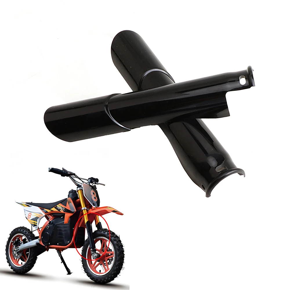 1 par de cubiertas protectoras de horquilla delantera, protectores de plástico para motocicleta pequeña Apollo de 47cc y 49cc, accesorios para Motocross
