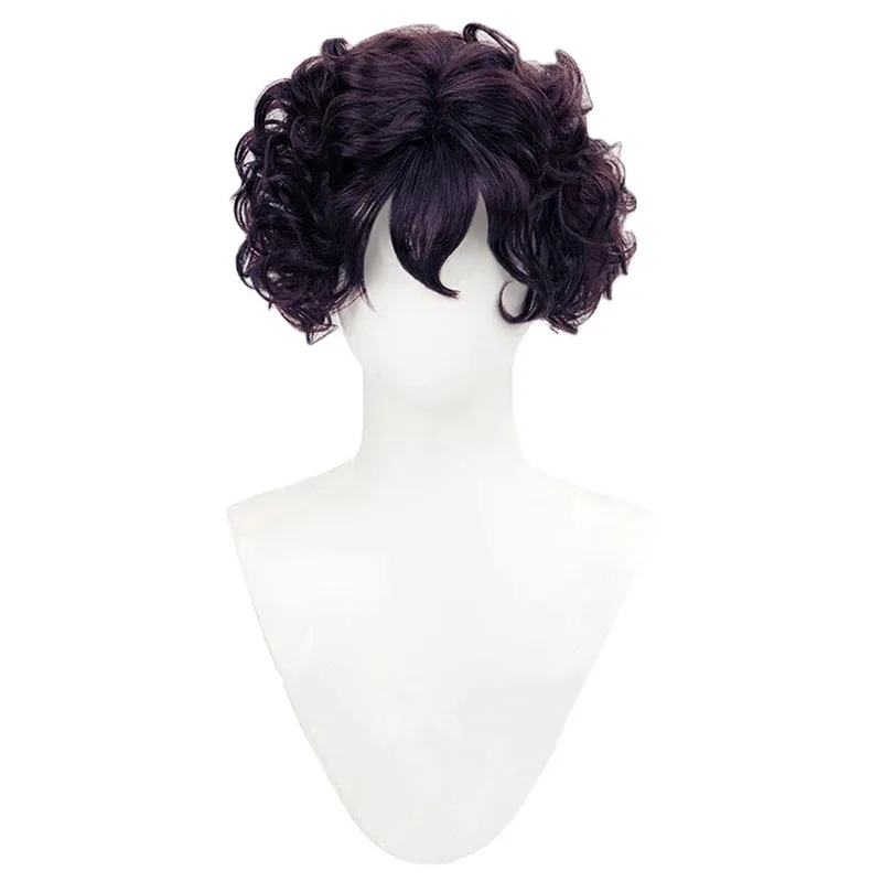 IN STOCK Agott Wig Anime Witch Hat Atelier Wig DokiDoki Cosplay Agott Wig Heat Resistant Synthetic Short Curly Hair Halloween