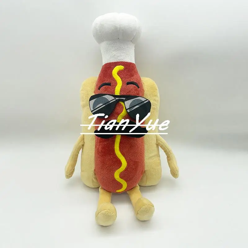 Cute Sausage Ordinary Stuffed Xmas Anime Doll Birthday Gift For Kid 40cm