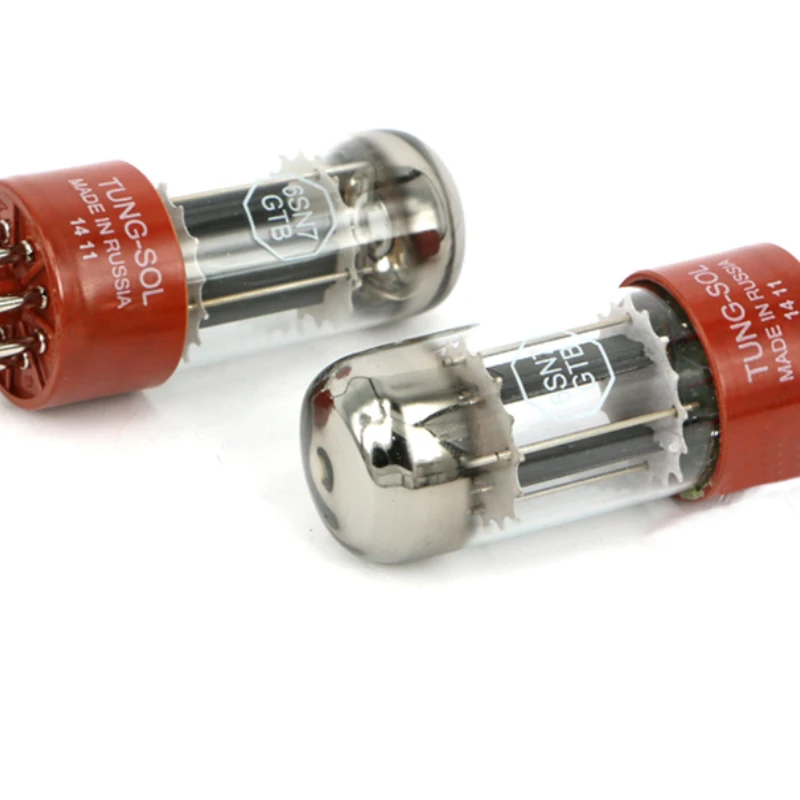 TUNG-SOL 6SN7 真空管は、6SN7GT 6N8P 6H8C CV181 オーディオ電子管バルブアンプの代替品です。オリジナル工場マッチング。