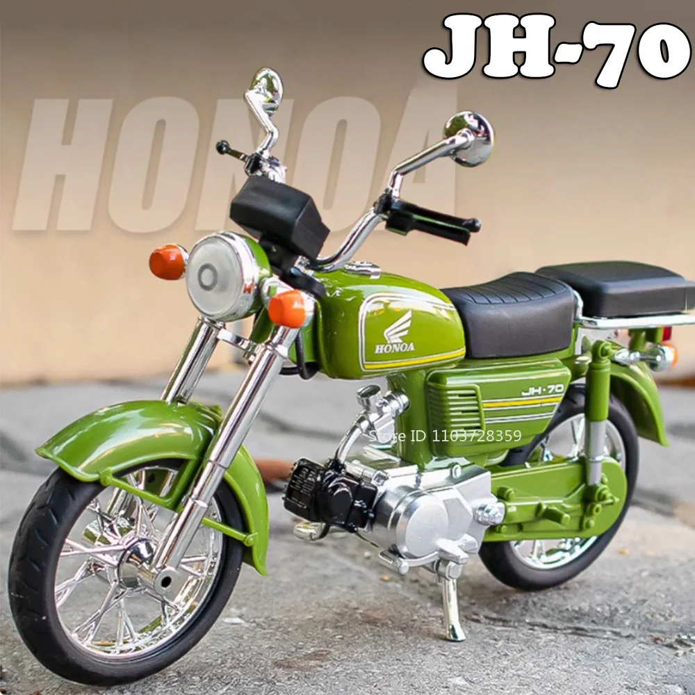 

1:12 Model Toy HONDA JH-70 Little Monkey Motorcycles Metal Diecast Sound Light Shock Absorption Mini Motorbikes Children Gifts