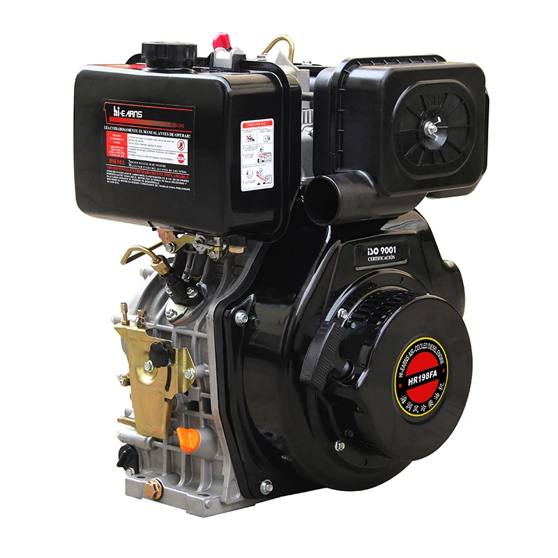 

Новый дизельный двигатель HR198F мощностью 8,5 кВт (11 л.с.), с воздушным охлаждением, одноцилиндровый, с валом под шпонку 25,4 мм, легкий запуск, простое управление, стандарт ЕВРО 5
