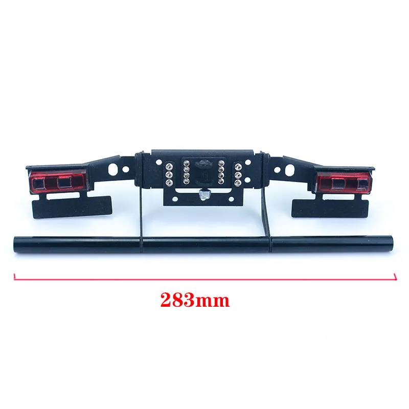 Metal Simulation Taillight Beam Bumper Set for 1/14 Tamiya RC Dump Truck SCANIA 770S R620 VOLVO BENZ Arocs MAN TGX LESU Diy Car