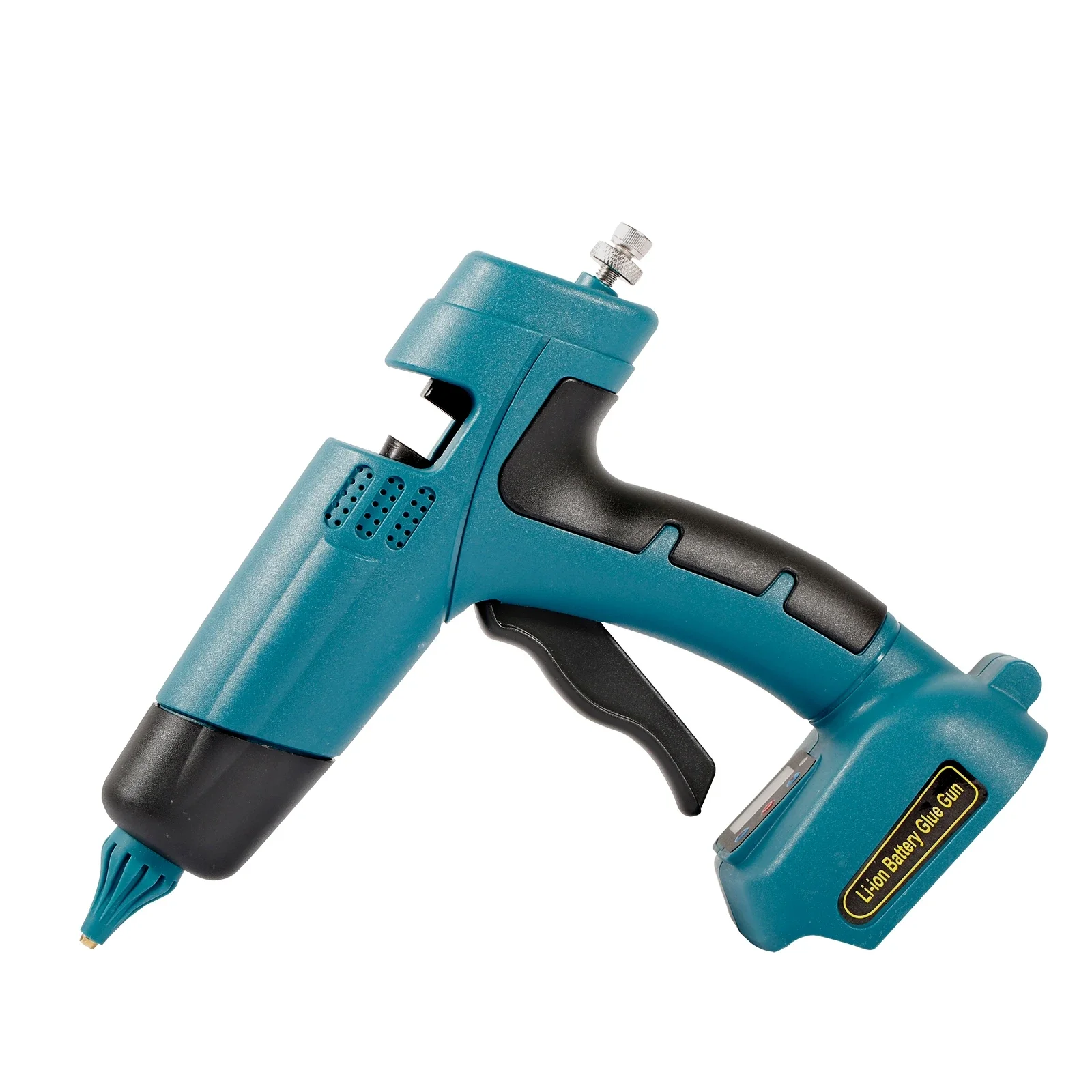 Pistola de pegamento caliente inalámbrica con 30 barras de pegamento para Artes, herramienta de reparación de calor eléctrica DIY para batería de litio Makita, pistola de pegamento de fusión en caliente