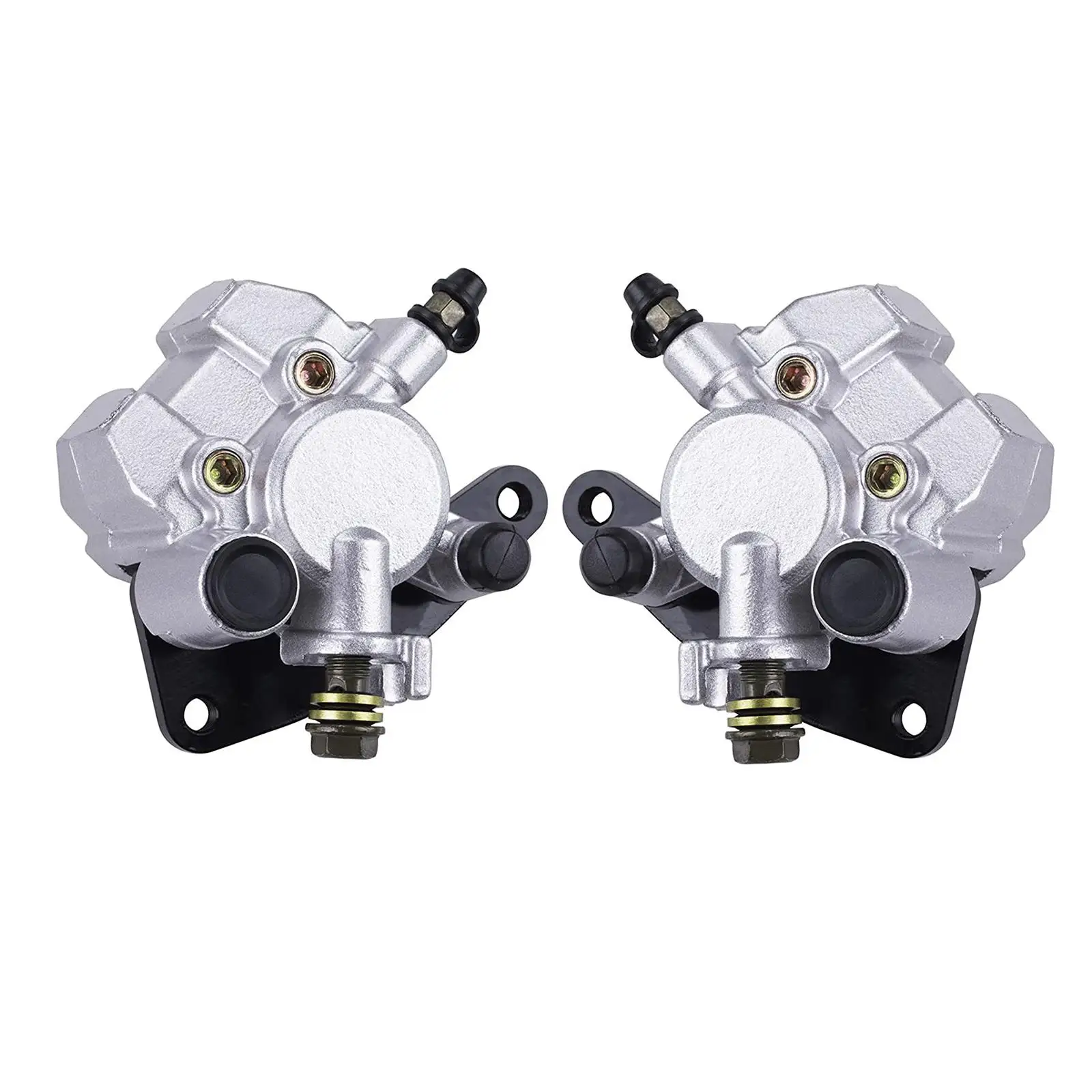 Durable Aluminum Brake Calipers with Rotor Pads for Honda TRX250EX TRX400EX Replacement Parts