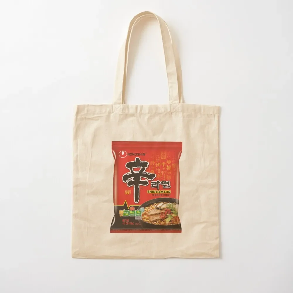 Spicy Noodles Sticker Tote Bag Cloth bags eco pack large size bags Tote Bag