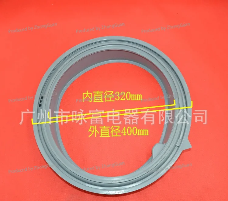 For Samsung Drum Washing Machine Door Seal Dc64-01602a Sealing Ring Rubber Ring Observation Window Door Skin